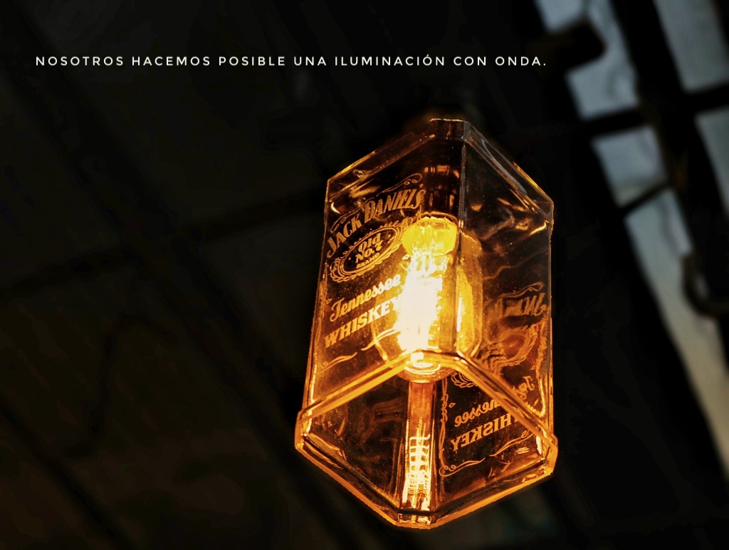 Jack Daniels-lamp