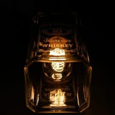 Lámpara de Jack Daniels personalizada