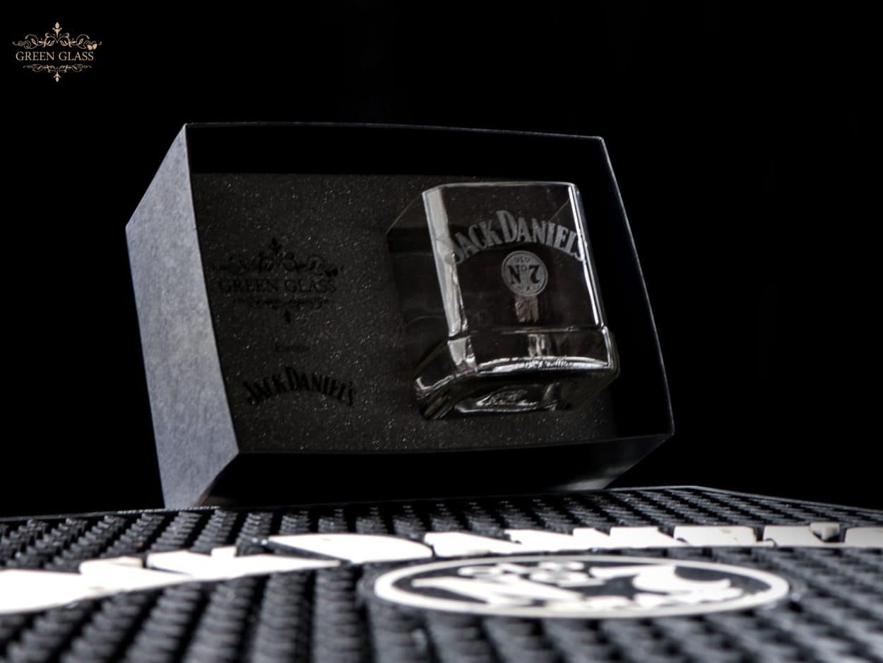 Personalized gift Jack Daniels glass