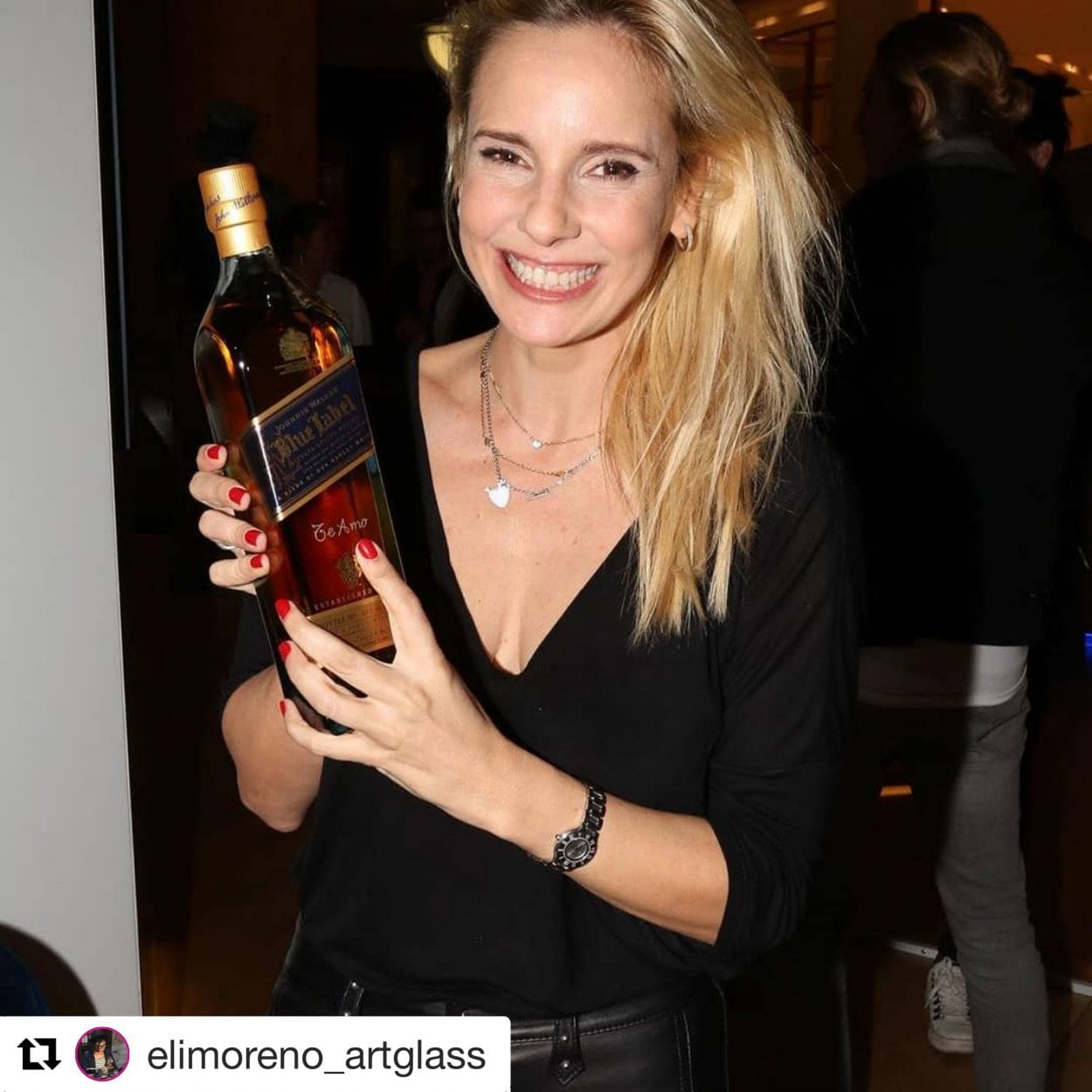 Johnnie Walker House botella personalizada