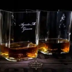 Vasos de whisky Johnnie Walker black perdonalizados