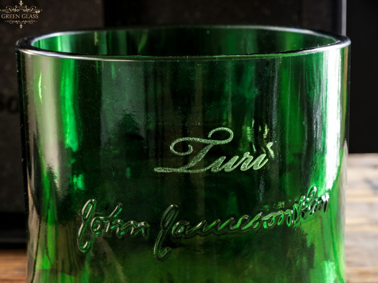 Vaso whisky Jameson personalizado con grabado en vidrio