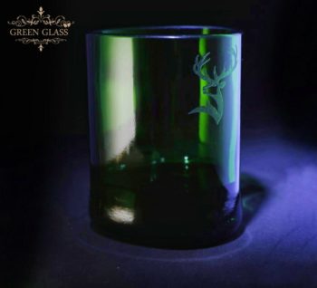 Vaso Glenfiddich Green Glass