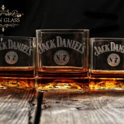 Vaso de Jack Daniels Green Glass