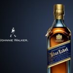 Benutzerdefinierte Johnnie Walker Blue Whisky-Flasche