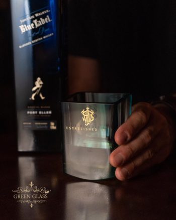 Vaso de whisky Mareado Johnnie Walker
