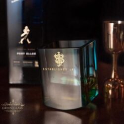 Vaso de whisky Johnnie Walker Blue mareado