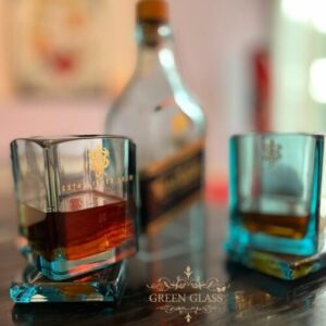 Vaso de whisky Johnnie Walker Giratorio