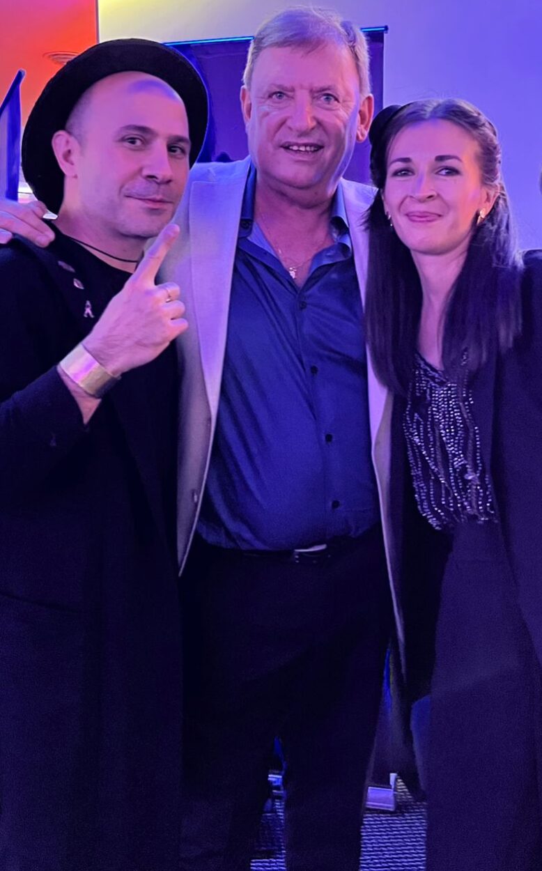 Lanchi con Eli Y Miguel Reigosa