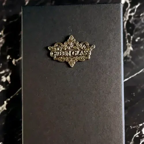 Packaging premium de los vasos Green Glass