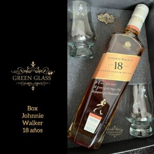 Box de whisky para regalo johnnie walker
