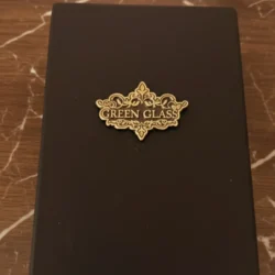 Packaging de los productos de lujo Green Glass